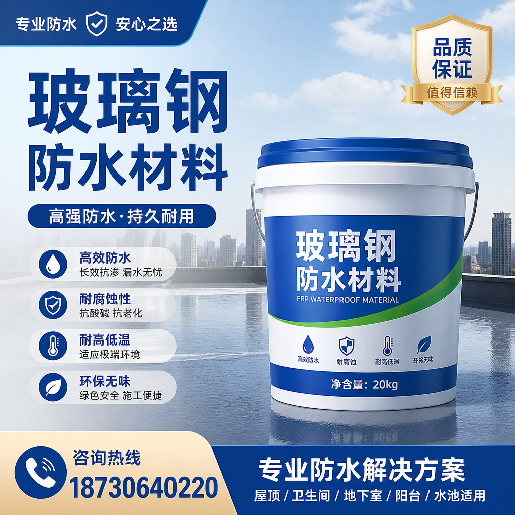 了解玻璃钢防水材料的市场趋势，包头 企业不可不知